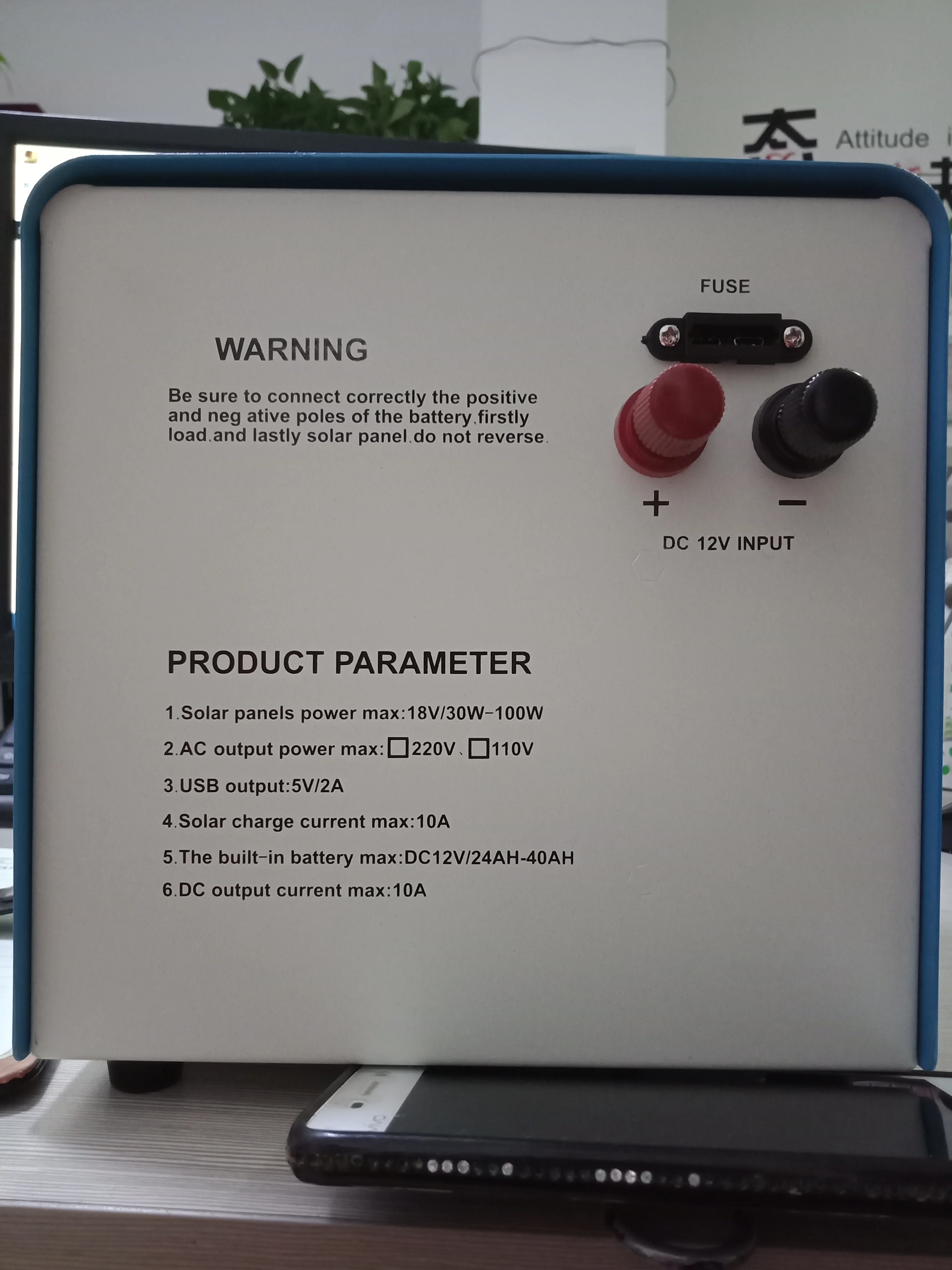 600W Portable Solar Power System