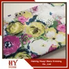 Adaptability polyester colorful printed pattern european sofa velvet fabric