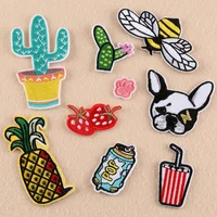 

Hot patches for clothing stripes on clothes iron on patches applique parches ropa avocado stickers for clothes embroidery patch