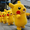 Custom pikachu costume used pikachu mascot costume for sale