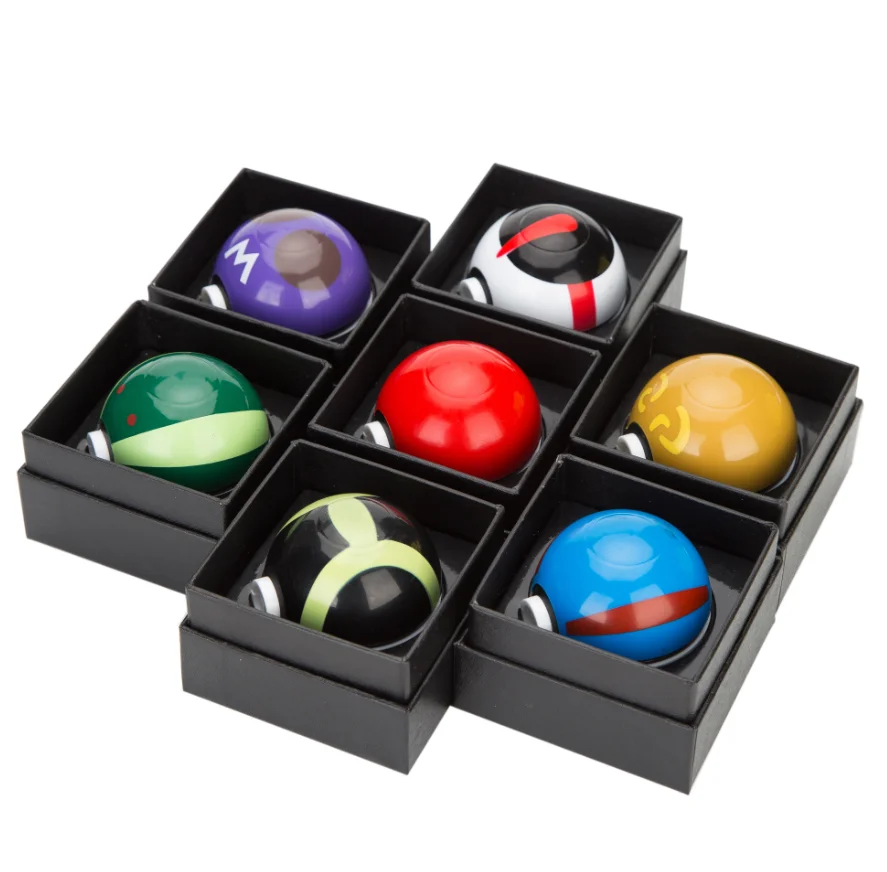
Wholesale 55mm Tobacco Weed Grinder Pokemon Pokeball Herb Grinder 