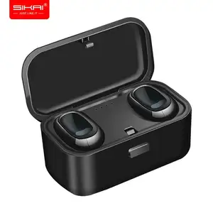 SIKAI L1 Wireless HIFI Earphones Charging Box