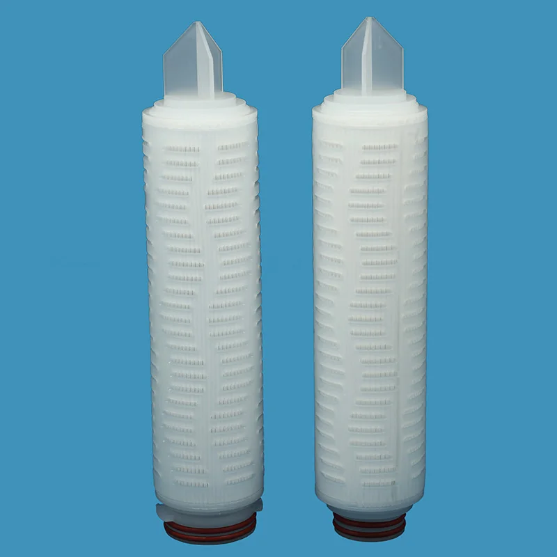 
Wholesaler 0.1um pp pleated filter cartridge for fine chemicals plating solutions ink 