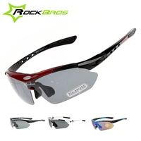

Polarized Cycling Glasses 5 Lens Clear Bike Glasses Eyewear UV400 Proof Outdoor Sport Sunglasses Men Women Oculos Gafas Ciclismo