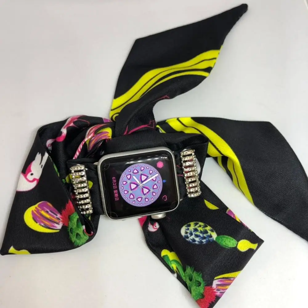 

Wholesale Wrist Watch Band For Apple Watch Band Strap, Black white blue