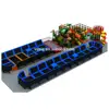 New soft indoor trampoline kids amusement trampoline park with jump bed for kids