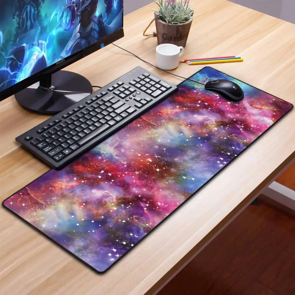ultra thin PU leather big custom gaming mouse pad full desk sublimation mousepad XXL wholesale mouse pad