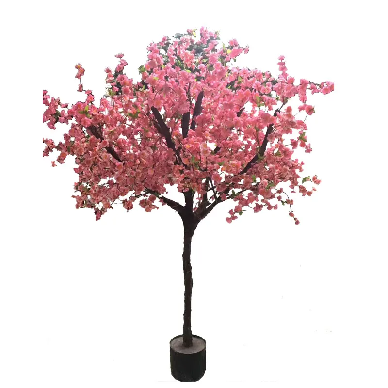 Artificial Wedding Warm Pink Cherry Blossom Trees Wedding Arch ...