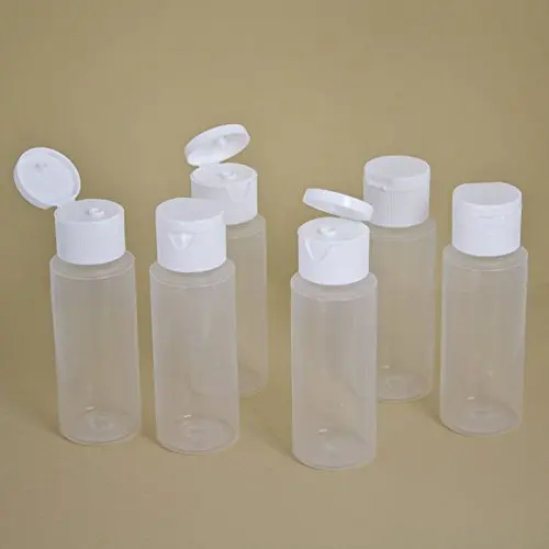 2 Oz Clear Plastic Empty Bottles With Flip Cap - Buy Empty Bottles ...