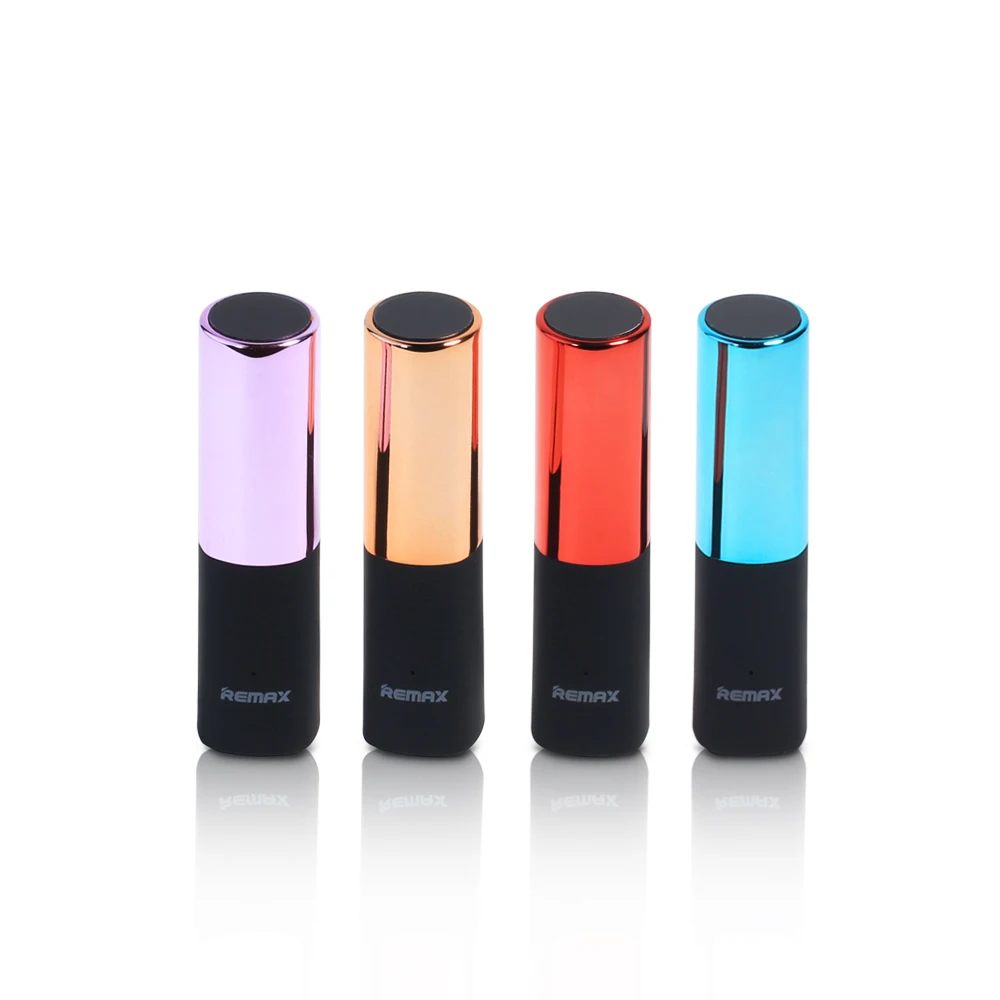 

REMAX Wholesale Lipstick Power Bank 2600mAh Gift 18650 Power Bank, N/a