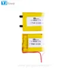 402020 3.7v 100mah lithium battery rechargeable cell for bluetooth speaker