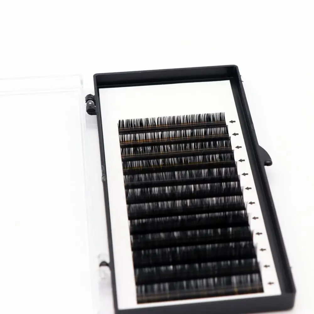 

0.03 faux mink mixed flat eyelash extension