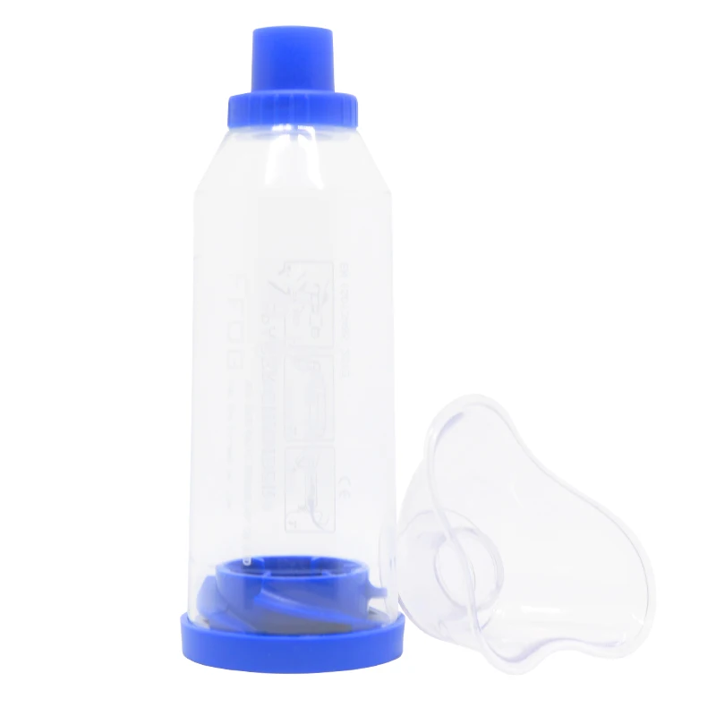 Ce / Iso Approved Portable Adult Aerosol Spacer Inhaler For Asthma