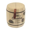 china factory FSC&BSCI paulownia wooden 250g coffee bean storage bucket