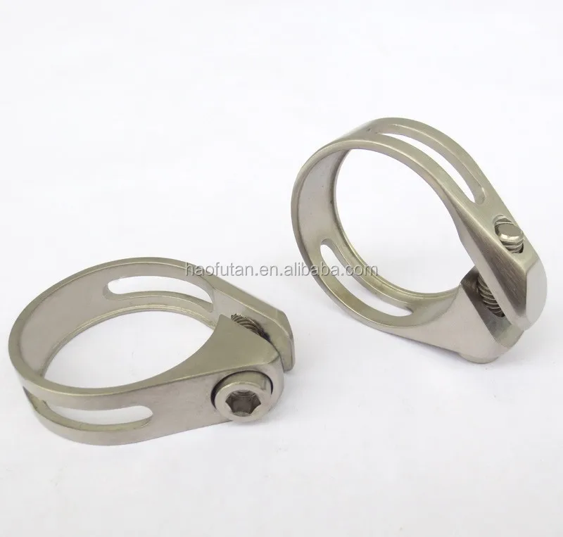 

Titanium seat post clamp