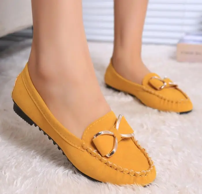 

UP-0415J Women shoes fashion bowknot flat shoes ladies