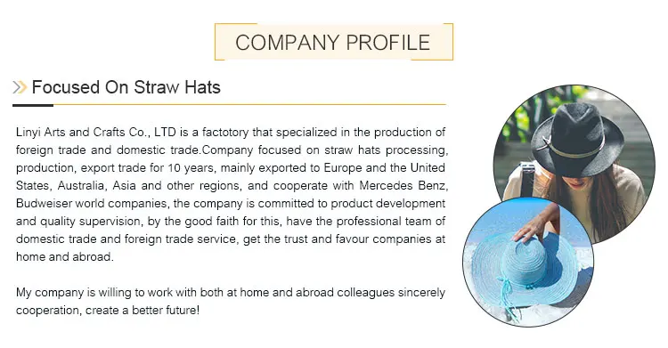 Paper Braided Summer Fashion Straw Beach Hat