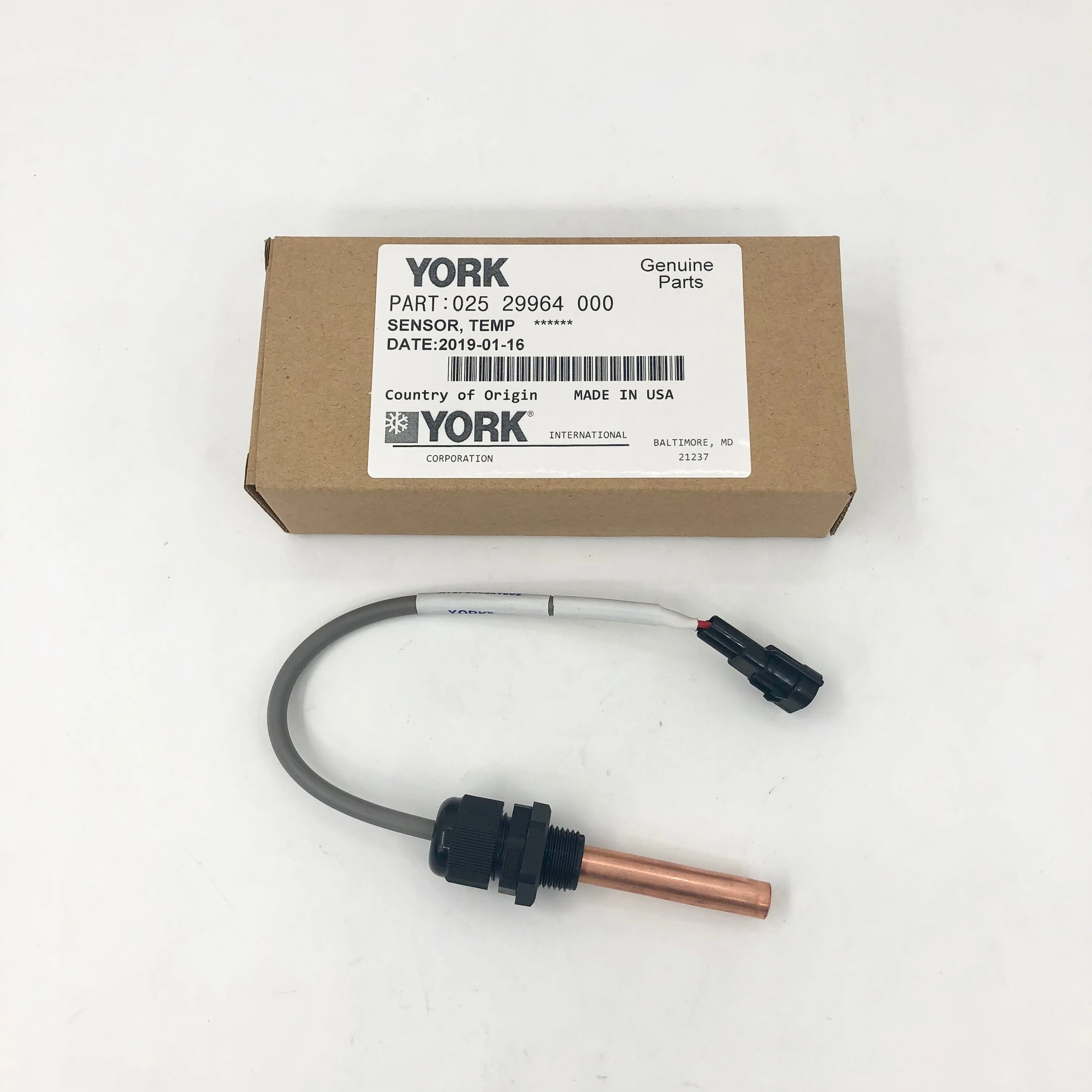 york model ycal xhiller sensors