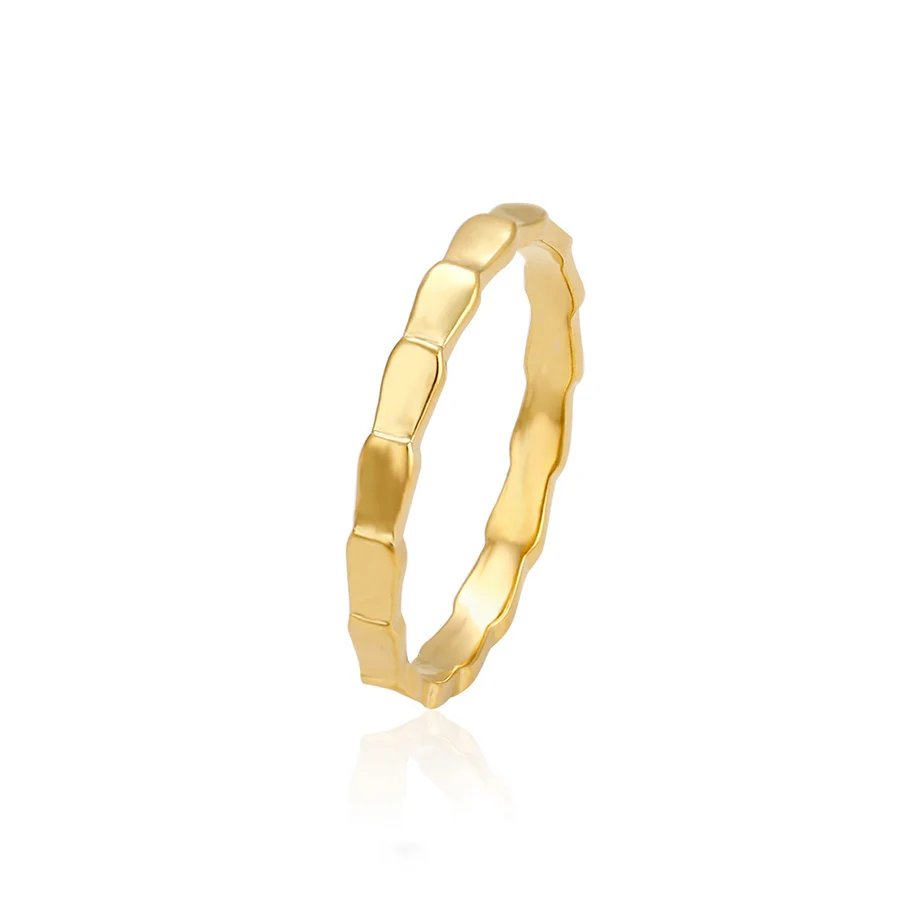 

11766 Xuping com jewellery fashion gold import accessories simple 24k finger ring