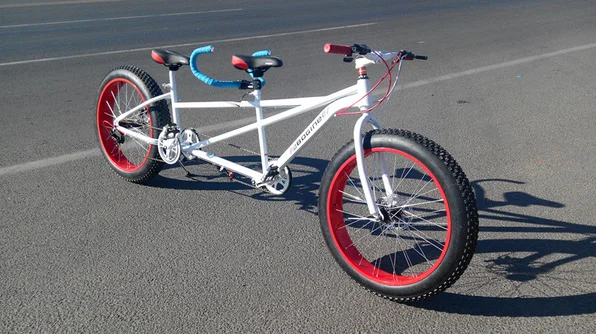 fat tire tandem bike