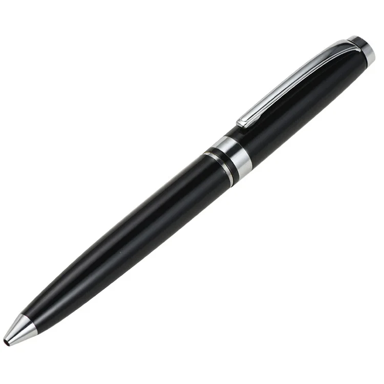 

New Year Gifts Brand Boss Sign Wedding gifts wholesale Customized Roosevelt Island Lacqure Metal Twist black ball Pen
