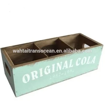 Rustic Original Cola Wooden Crate Home Decoration Wood Box Buy