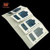 Custom Private Logo Name Glossy PP Lamination Label Roll Die Cut Promotional Self Adhesive Paper Printed Stickers