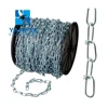 Factory customized Stainless Steel 304 / 316 USA Standard double Knotted Loop Chain Lock Link chains
