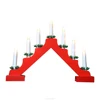 High Quality Factory Wooden Led Bridge Light Christmas Gift
