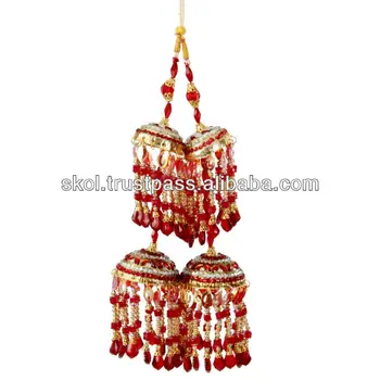 Indian Wedding Favors Kalira Haar With Beads And Stone Work