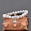 Thai Imitation Jewellery Meaningful Pendant Elephant Inspiration Bracelet for Memorial Gift
