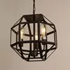 Modern Ceiling Lights with Multi Pendant Light Shades and Globe Bulb for Dining Room