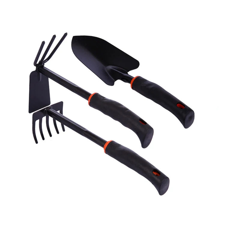 3 Pieces Dual Hoe Shovel Rake Set Mini Garden Kit Tools - Buy Garden ...