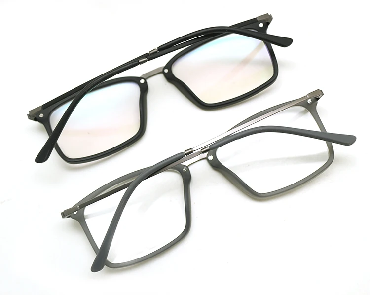 Tr90 Fancy New Design Spectacles Frame With Thin Metal Temple ...