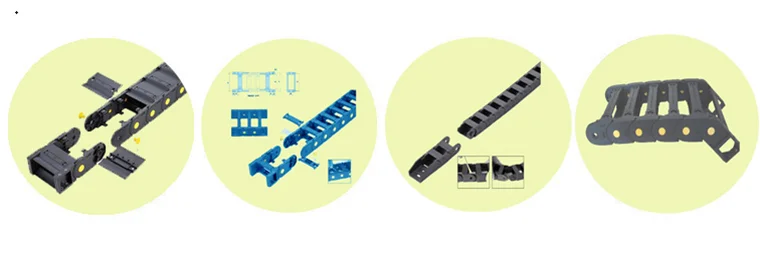 Пластиковые гибкие кабель-каналы для машина CNC 