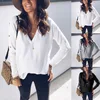 2019 Fashion Women Sexy Solid Color V Neck Button Down Long Sleeve Soft Knit Sweater