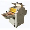 Semi-auto heating thermal elements manual feeding hydraulic single side paper roll to roll laminator with separator