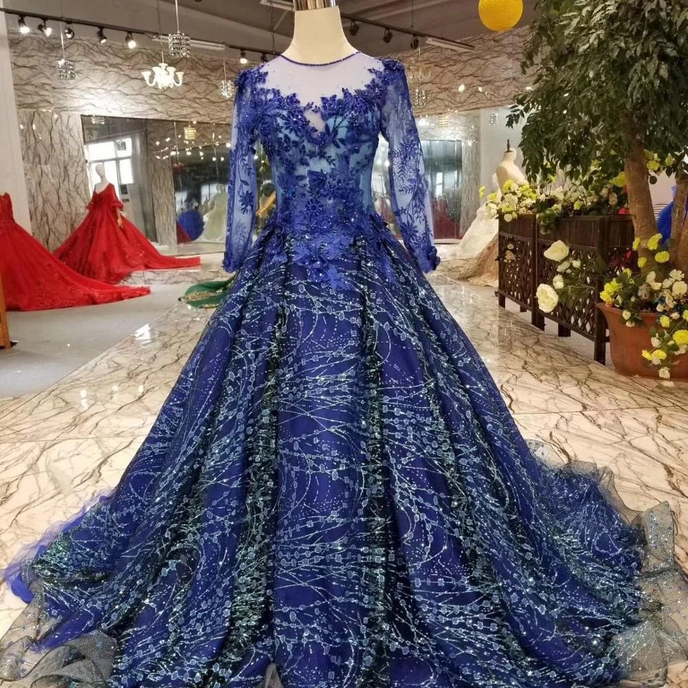 blue gown dress for wedding