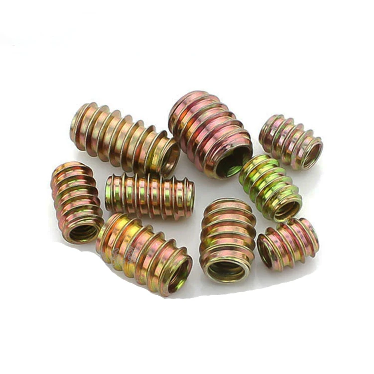 Low Price M4 Carbon Steel Yellow Plated Fastener Insert Tooth Thread ...