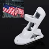 Cast Aluminum 1" Inch Diameter White Side Mount Flag Bracket