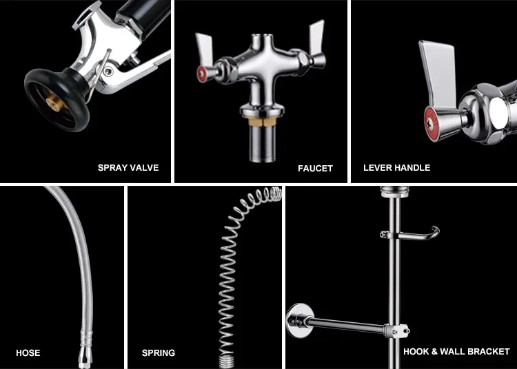 Lengthened Mop Pool Waterfall pull out kitchen Vintage Copper Faucet.jpg