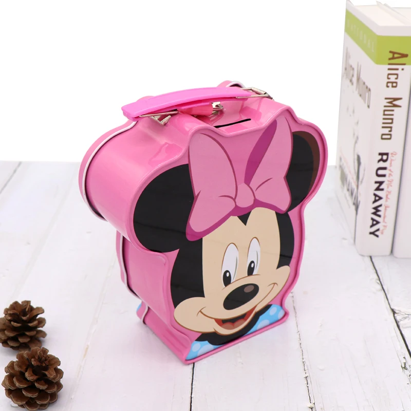 
TOPSTHINK Minnie Mickey mouse coin bank cute piggy bank cash 
