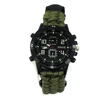 It's a hot seller multifunctional wach,it can charging with usd, compass, flashlight