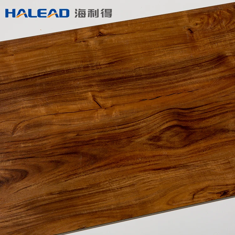 Latest Design Wood Grain Waterproof Interlocking Pvc Flooring Lvt