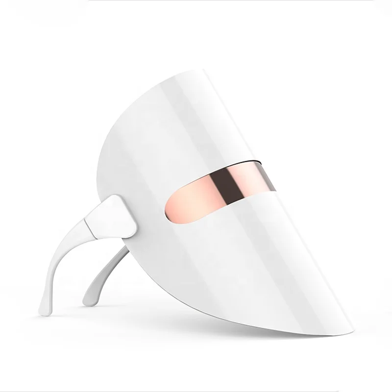

Light Weight LED Beauty Device Facial Photon Light Therapy Machine Led Face Mask, White