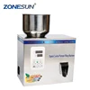 ZONESUN New type 2-100g tea weighing machine,grain,medicine,seed,salt packing machine,powder filler