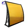 polycarbonate awning metal frame for doors and windows