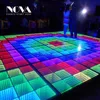 NOVA High Quality Programable Ip67 Tempering Glass Interactive Magic Mirror Led Dance Floor