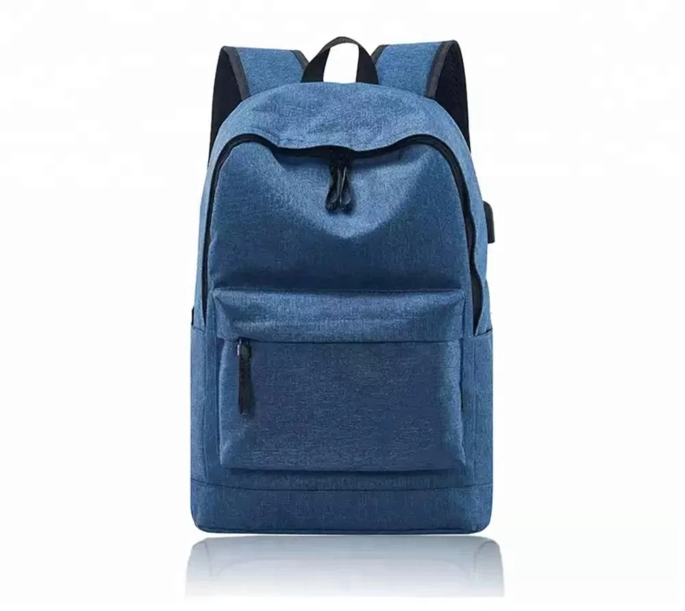 

Custom Anti Theft Laptop men USB Backpack Bag charge, Grey or customized