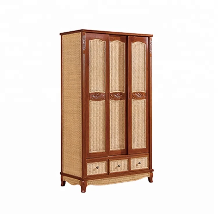 2018 The New Style Rattan Wardrobe Buy Rattan Furniture Rattan